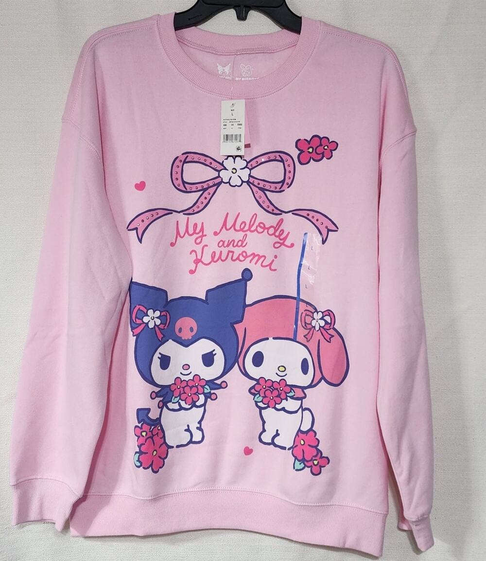 My melody and Kurumi sweatshirt size Large